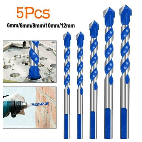 Tungsten Carbide Drill Bits Heavy Duty Four Flute Step Design for Tile ... - balustradellc