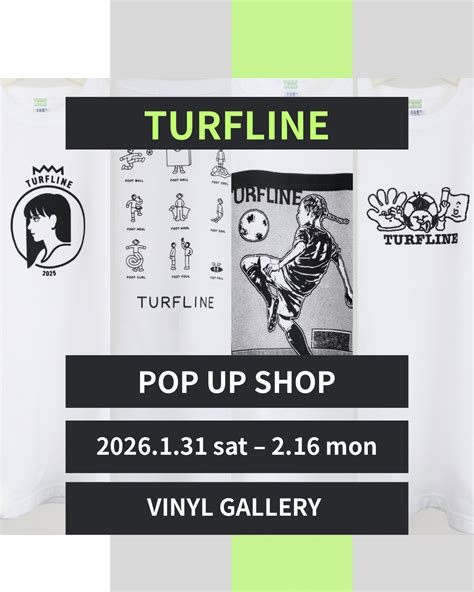 TURFLINE POP UP SHOP | VINYL - ケンエレファント - balustradellc
