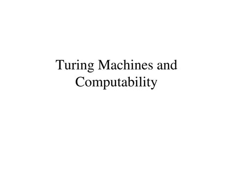 Turing Machines: Fundamentals, Principles, and Computability in ... - wintechmobiles.com