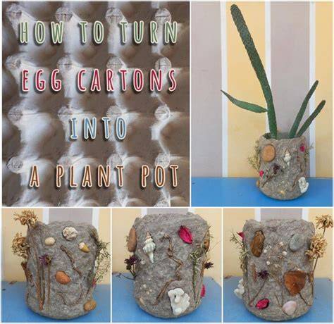 Turn recycled egg cartons into the... - One Little Project - raincitystudios.com