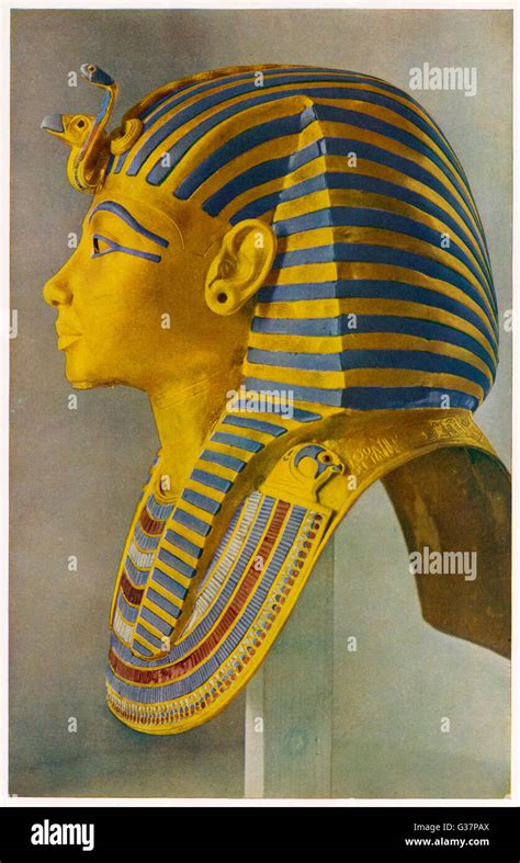 Tutankhamun ancient egyptian ruler Stock Photos and Images - balustradellc