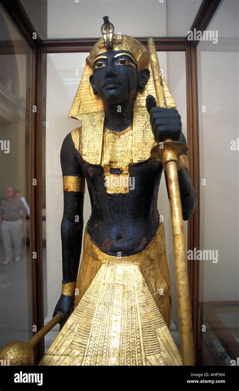 Tutankhamun egyptian pharaoh history Stock Photos and Images - balustradellc