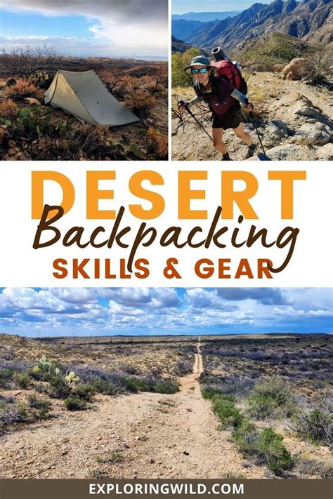 Tutorial: Gear and Skills for Desert Backpacking - balustradellc