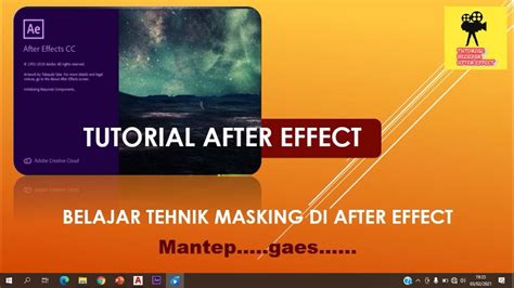 Tutorial After Effect cara Masking - muktibox.com