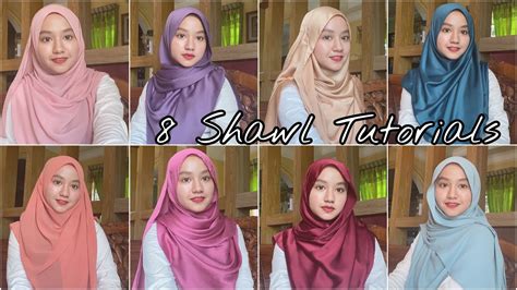 Tutorial Bawal ala Shawl Labuh Depan Belakang Credit - balustradellc
