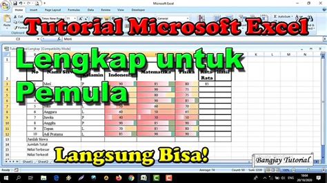 Tutorial Belajar Microsoft Excel Lengkap untuk Pemula - balustradellc