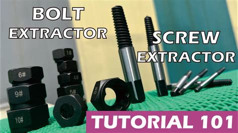 Tutorial Bolt dan Screw Extractor untuk membuka baut rusak, patah ... - balustradellc