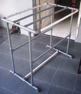 Tutorial cara membuat jemuran dari paralon pipa PVC untuk baju dan ... - balustradellc