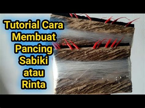 Tutorial Cara Membuat Pancing Sabiki atau Rinta - balustradellc