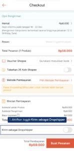 Tutorial Dropship di Shopee - balustradellc