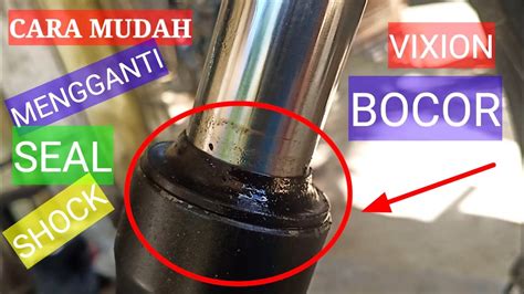Tutorial ganti seal shock motor yamaha vixion R - balustradellc