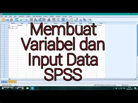 Tutorial Input Data ke SPSS untuk Skripsi | Mudah untuk Pemula - balustradellc