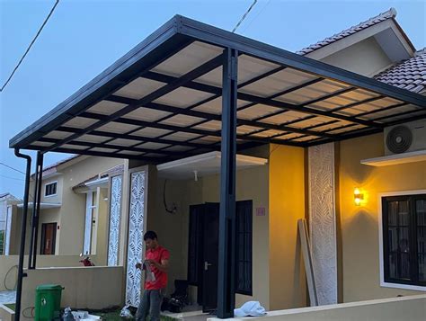 Tutorial lengkap pembuatan kanopi baja ringan minimalis - balustradellc