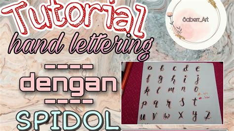Tutorial Lettering Dengan Spidol - Tips dan Ide Tulisan Keren ... - muktibox.com