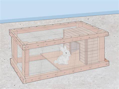 Tutorial on how to make a rabbit cage made of wood - raincitystudios.com