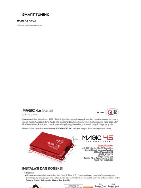 Tutorial Seting DSP Dengan Baik - balustradellc