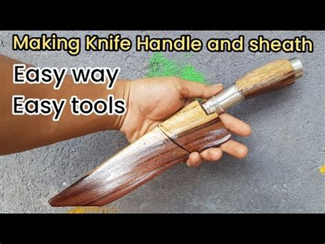 Tutorial simple, membuat sarung dan handle pisau full galih merah ... - balustradellc