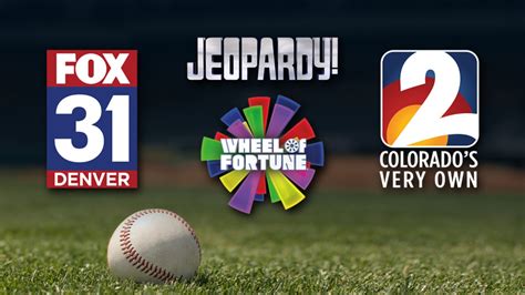 TV schedule changes during World Series 2023: Jeopardy!, Wheel of Fortune, FOX31 News and more
