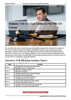 TVB-101 PDF Demo