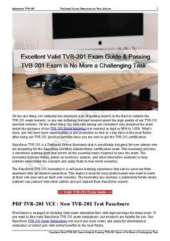 TVB-201 Exam Fragen