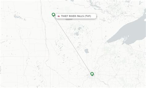 TVF to RST (Thief River Falls to Rochester) Flights