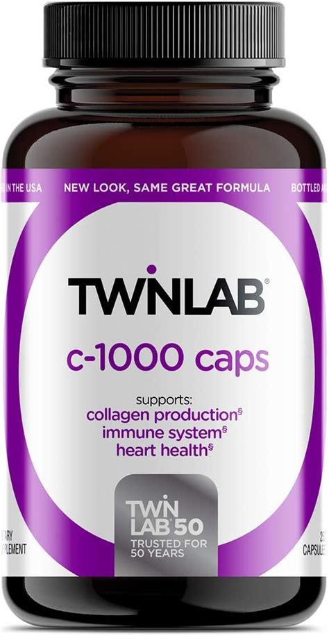 TWINLAB: C-1000 Caps 1000 Mg, 250 capsules – PetGeneralStore