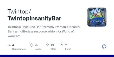 Twintop's Resource Bar - World of Warcraft Addons - muktibox.com