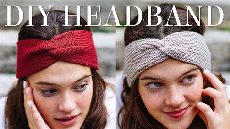 TWISTED HEADBAND Knitting Tutorial (Step by Step!) YouTube