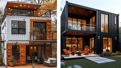 Two-Storey Shipping Container Homes - balustradellc