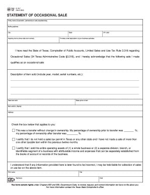 TX Comptroller 01-917 2006-2024 - Fill out Tax Template Online