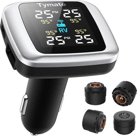 Tymate Tire Pressure Monitoring System - Solar Charge RV TPMS, 5 … - coolestguyplanet.net