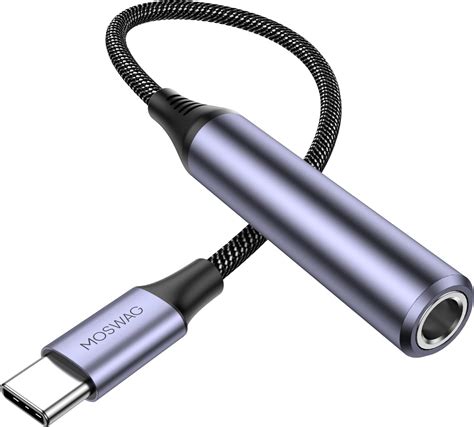 Type C Converter Headphone Adapter USB C Female to 35mm Male … - balustradellc