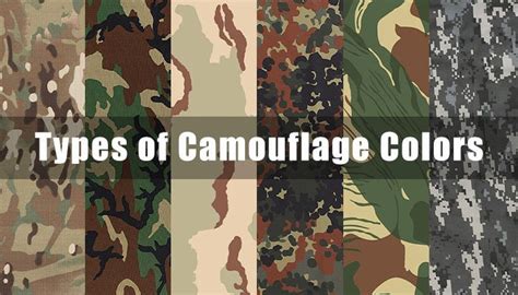 Types of Camouflage Buyer's Guide - OpticsPlanet - balustradellc