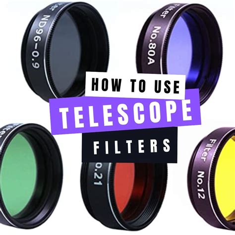 Types of Filters for Telescopes and Their Purposes - wintechmobiles.com