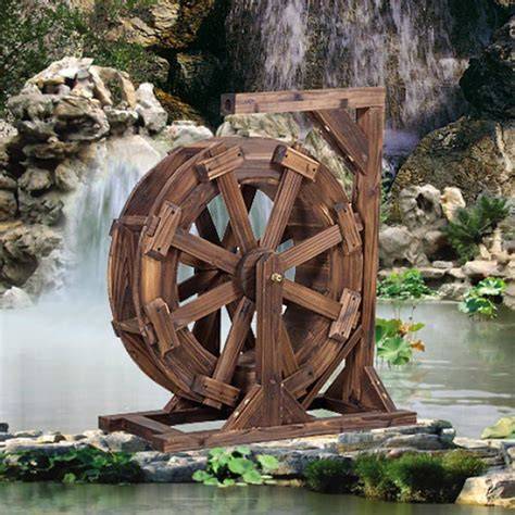Types of water wheels - Power in the Landscape - raincitystudios.com