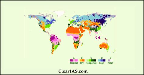 Types of world climate and their characteristics - wintechmobiles.com