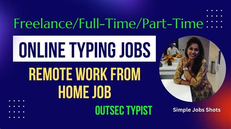 Typing Freelance Jobs: Work Remote & Earn Online - balustradellc