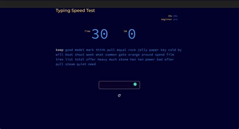 Typing Speed Test - Online & free! - coolestguyplanet.net