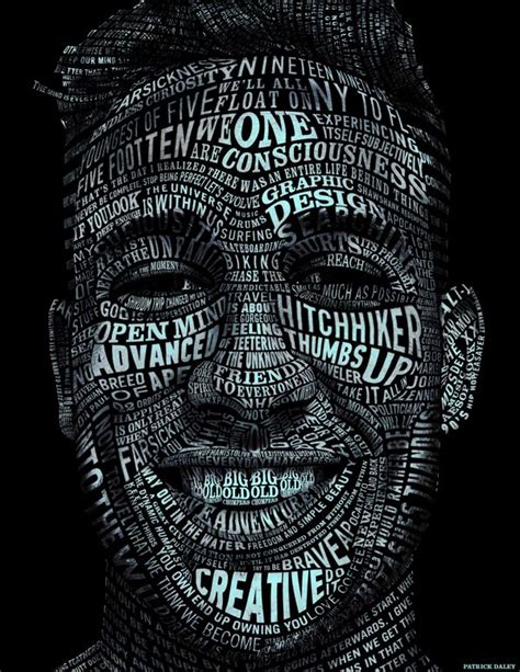 Typographic Portrait Generator - Semantic Pen AI - muktibox.com