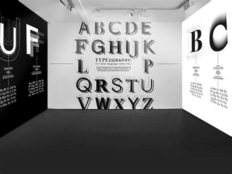 Typography in Exhibit Design - muktibox.com