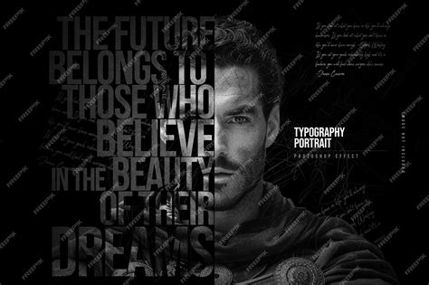 Typography Portrait Poster royalty-free images - Shutterstock - muktibox.com