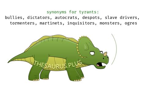 TYRANT in Thesaurus: 100+ Synonyms & Antonyms for TYRANT