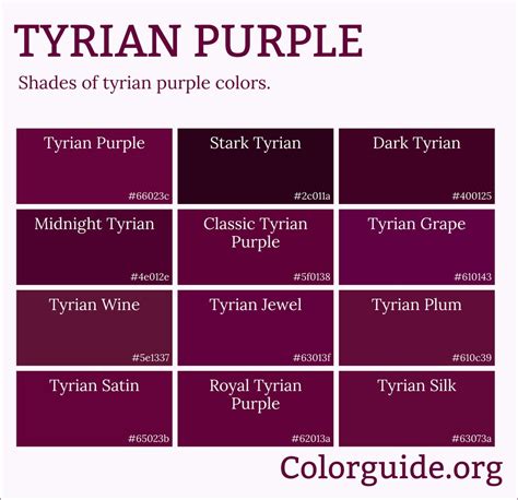 Tyrian Purple: A Color of Royalty - Arcadia - wintechmobiles.com