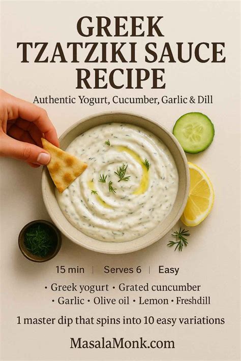 Tzatziki sauce (with variations) - Ask the Food Geek - balustradellc