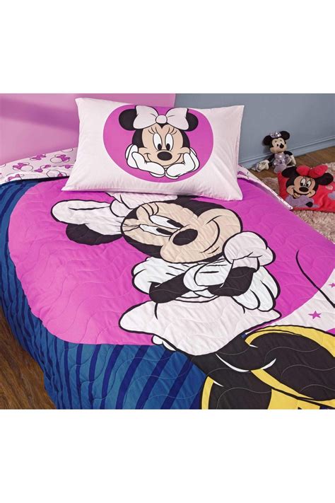 Taç Disney Minnie&Mickey Dotty Nevresim Takımı.