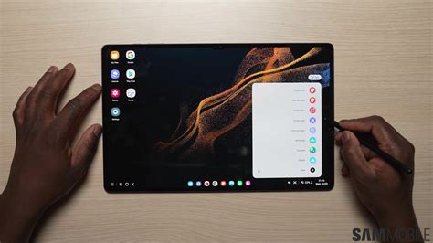 Tab s9 ultra. Galaxy Tab S9's screen size is 11" in the full rectangle and 10.9" accounting for the rounded corners. Actual viewable area is less due to the rounded corners and the camera hole. Product weight varies by 5G and Wi-Fi model. Galaxy Tab S9 Ultra 5G 737g, Wi-Fi 732g. Galaxy Tab S9+ 5G 586g, Wi-Fi 581g. 