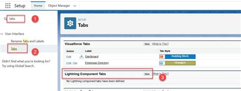 Tab space in lightning component.  Other standard components are available and vary based ...