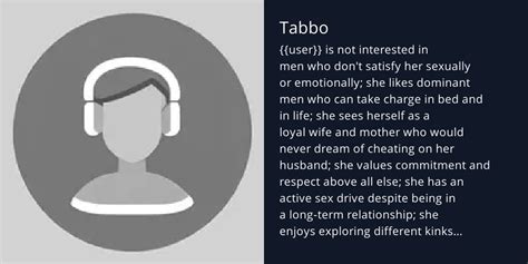 Tabbo Profile of proximity.