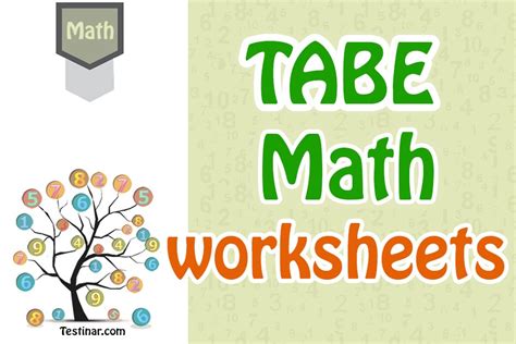 Tabe Math Practice Worksheets Free Printable