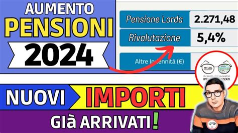 Tabella Aumento Pensioni Nel 2024 Recipes